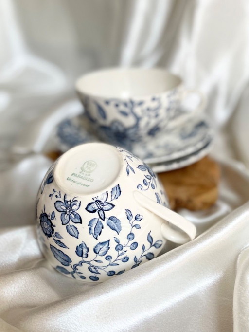 Villeroy & Boch Paradiso duo tasses et soucoupes en porcelaine fine