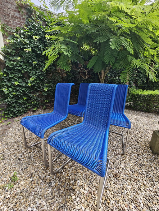 4x Tecta B20 bleu