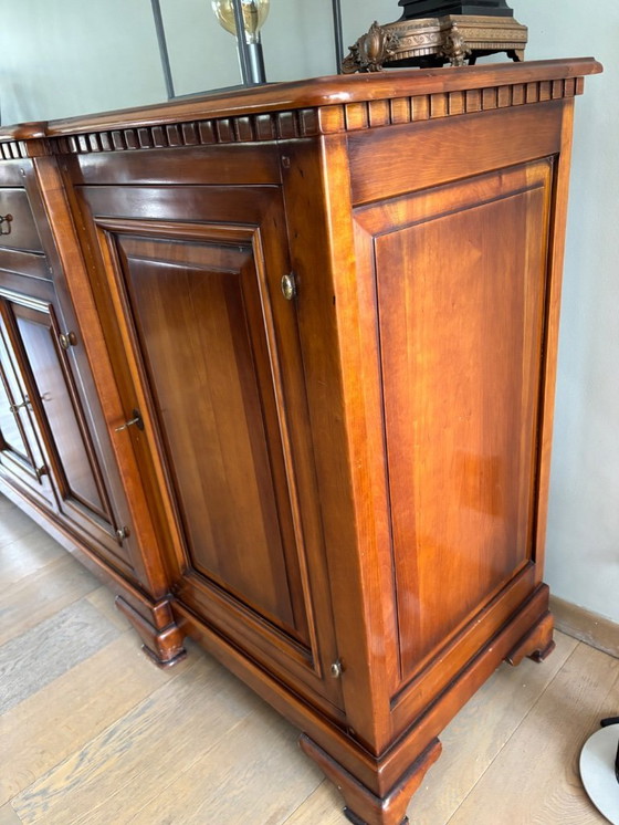 Image 1 of Französisches Sideboard Tricoire Marseille – Kirsche massiv (Merisier)