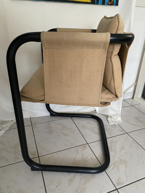 Kadett Stoel van Thomas Jelinek voor Ikea 1973 – Eetkamerstoelen, Metal, Textile (photo 4 of 10)