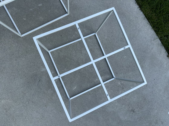 Image 1 of Hay Tray Beistelltische, weiß, 2er-Set