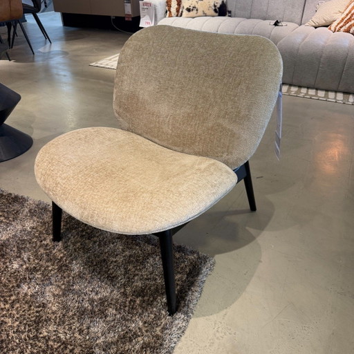 Krelani - Stof Beige – INHOUSE, fauteuils, Wood, Plastic