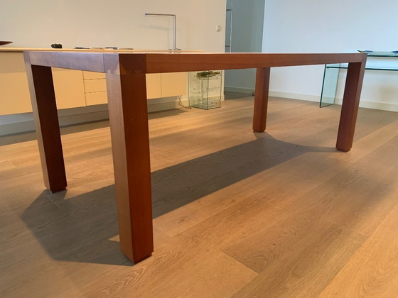 Image 1 of 1x cherry wood dining table