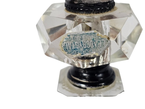 Image 1 of Lámparas de mesa estilo Hollywood Regency - Importadas - Cristal de plomo tallado a mano - (2) - Década de 1960