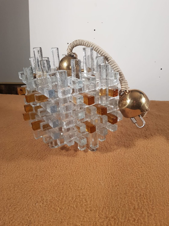 Image 1 of Poliarte Chandelier by Albano Poli, Italy, 1960s