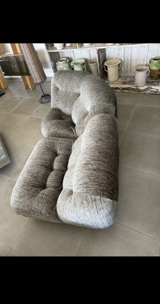Modular Sofa "Nuvolone" Rino Maturi for MIMO Padova – 70s (2 Modules) – Corner sofas, Textile (photo 4 of 6)