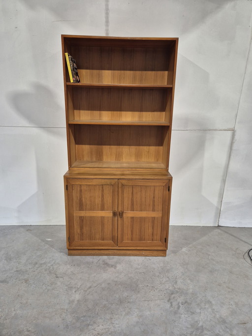 Libreria vintage in pino svedese