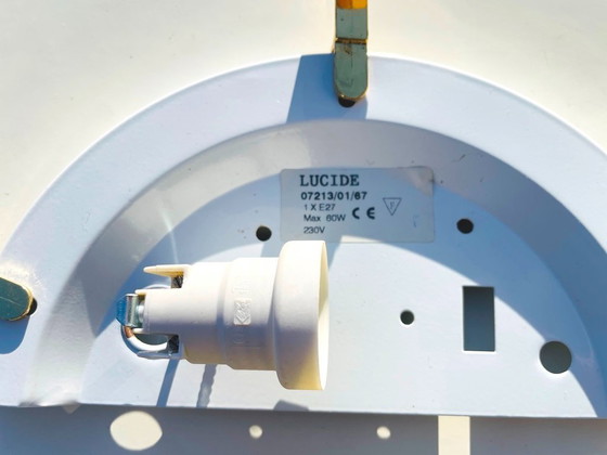 Image 1 of Paire d'appliques murales Lucide « style romantique »