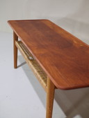 Hans Wegner AT10 Couchtisch Teak Wicker