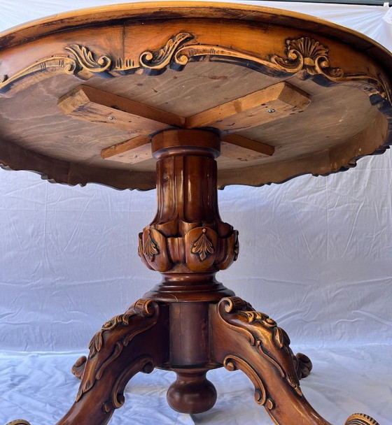 Image 1 of Table de salle à manger baroque italienne