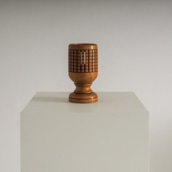Vintage Wooden Lattice Accent Lamp – Table lamps (photo 10 of 15)