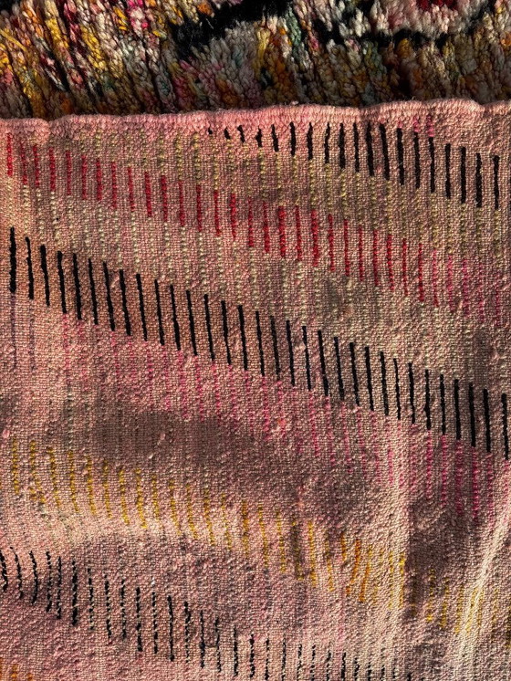 Image 1 of Alfombra bereber marroquí de 80 x 300 cm – Alfombra de pasillo de lana hecha a mano, larga y estrecha