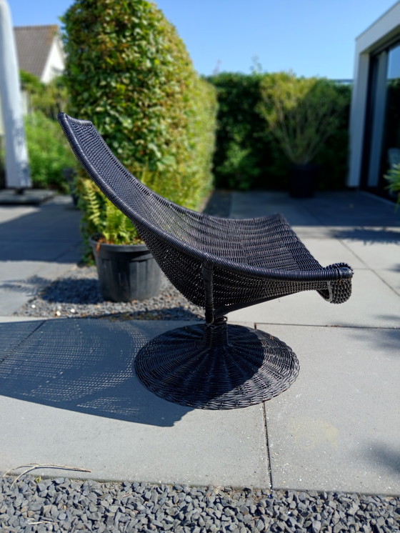 Image 1 of Gerard van den Berg vintage draaifauteuil 