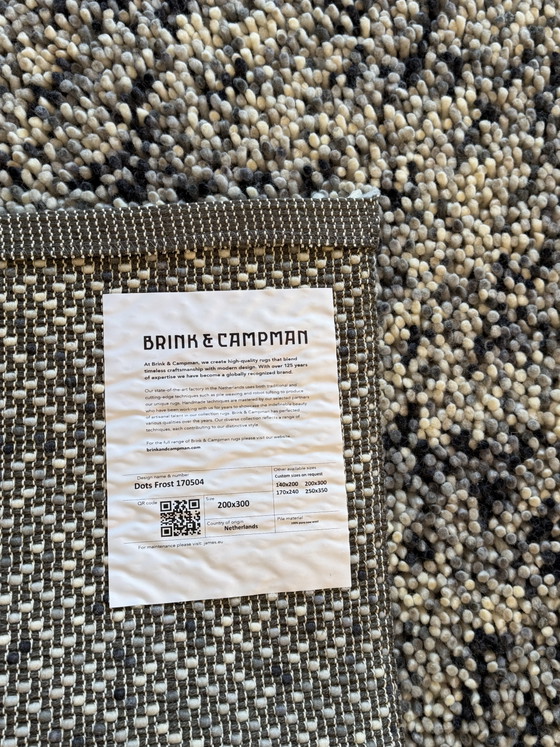 Brink En Campman Dots Tappeto Colore Frost Nuovo – Brink & Campman, Tappeti, Wool (photo 8 of 9)