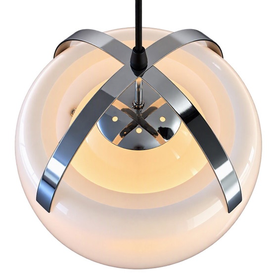 Vintage iGuzzini hanglamp 70’s – Hanglampen, Metaal, Kunststof (photo 15 of 15)