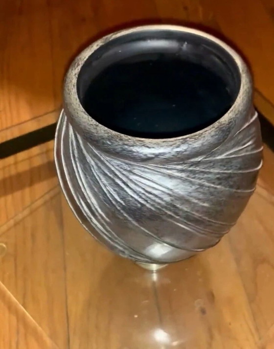 Vase Drapé Émilio Robba - Galerie Vivienne - Paris – Emilio Robba, Ceramic, Other (photo 4 of 13)