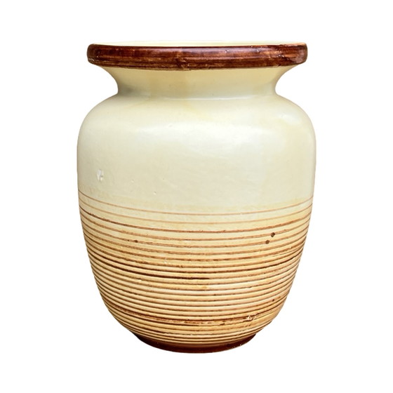 Image 1 of Vaso in ceramica VEB Haldensleben, Germania, anni 1950.