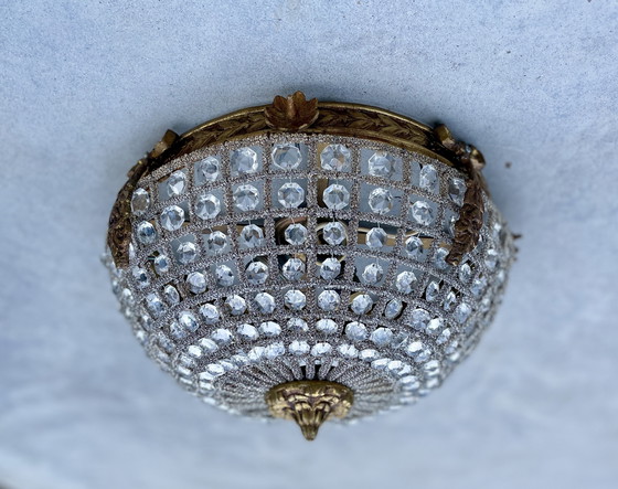 Image 1 of Lámpara colgante de araña clásica francesa - estilo Luis XVI