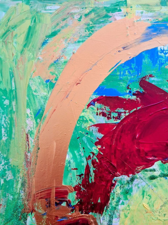 Image 1 of Enzo SAN MARCO - Cyclonic Mood - Artist painting