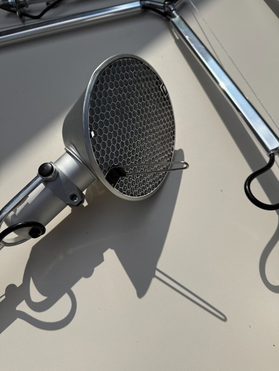 Image 1 of 8x Lampada da scrivania Artemide Tolomeo Mini – Argento – Design italiano iconico