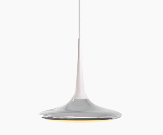 Suspensions Falling Leaf de Tobias Grau, lot de 2, Plastique, Aluminium, Gris (photo 5 sur 5)