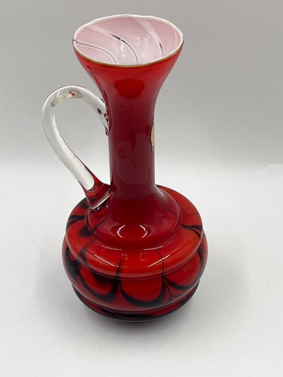 Image 1 of Opaline Florence BT jug vase