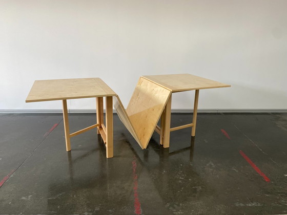 Image 1 of Maria Flap Folding Dining Table by Bruno Mathsson for Firma Karl Mathsson