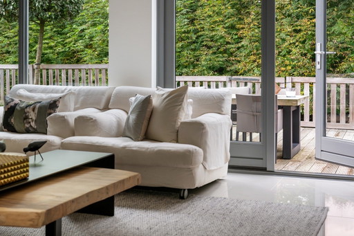 Ensemble Linteloo Penthouse : canapé, 2 canapés et un repose-pieds