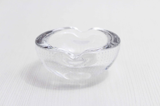 Image 1 of Aschenbecher aus Blasenglas