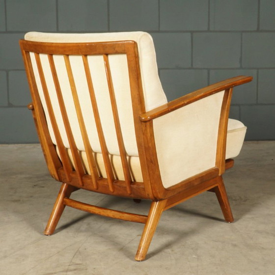 Fauteuil cocktail/salon vintage – années 1960 – Textile (photo 3 of 12)