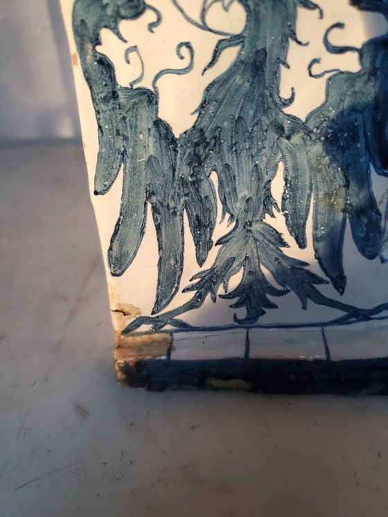 Image 1 of Delfts blauw - Miniatuur schouw - 18e eeuw (Ref 3875)