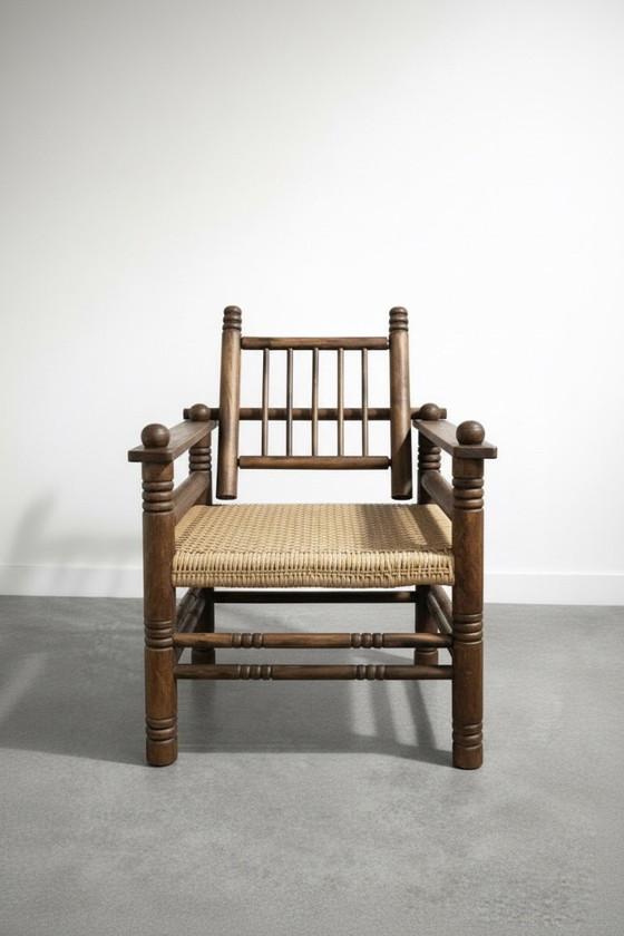 Image 1 of Charles Dudouyt Art Deco armchair, 1940