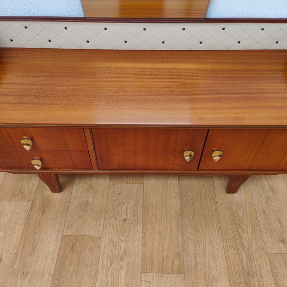 Image 1 of Meuble de rangement vintage milieu du siècle, coiffeuse, buffet, meuble TV bas