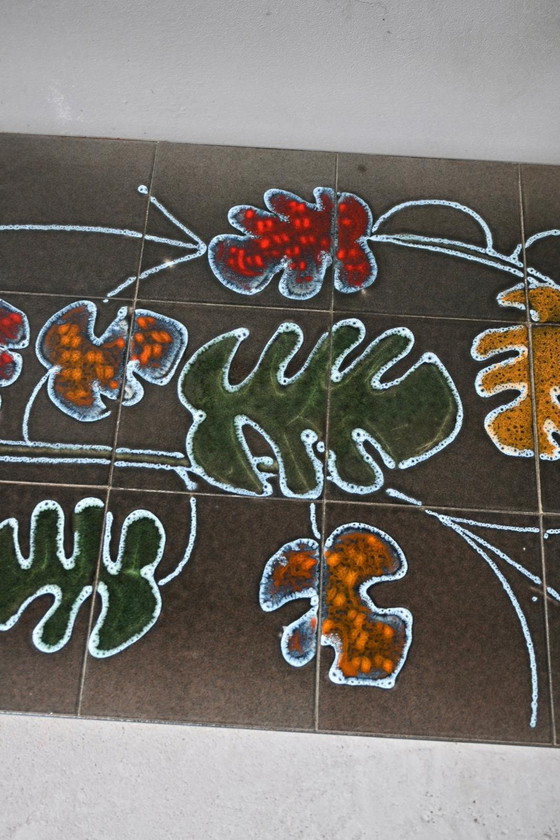 Image 1 of Couchtisch Keramikplatte 1960er Jahre Adri Belarti