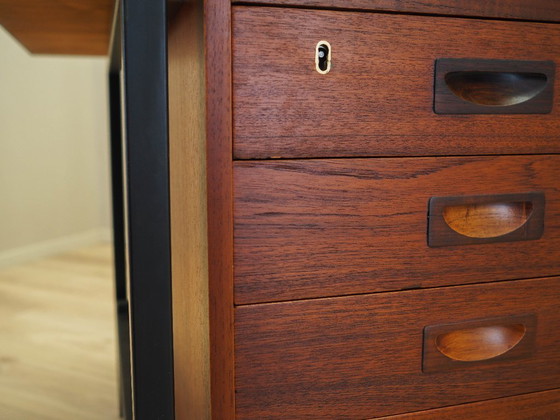 Image 1 of Scrivania in teak, design danese, anni '70, produttore: Danimarca