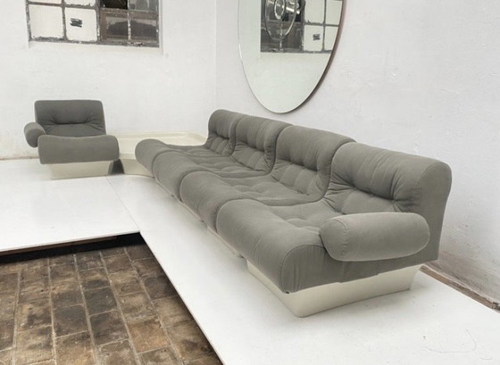 Image 1 of 5 Seating Elements + Corner Table by Otto Zapf