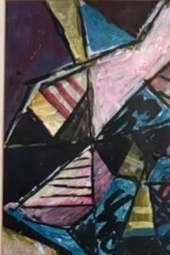 Image 1 of Abstract painting J. Kramer, 1978