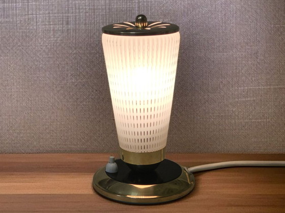 Image 1 of elegant bedside lamp / table lamp 1950s
