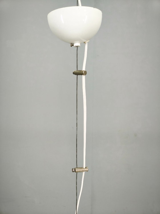 Lampada a sospensione regolabile in vetro di Murano modernista italiano anni '70 – Lampadari, Glass (photo 5 of 8)
