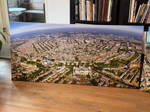 Amsterdam in un panorama di grande formato