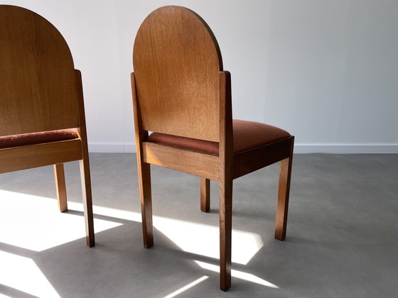 Image 1 of Chaises de l'École d'Amsterdam, Pays-Bas, années 1920