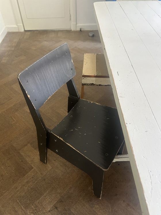 Image 1 of Piet Hein Eek dining table set custom made