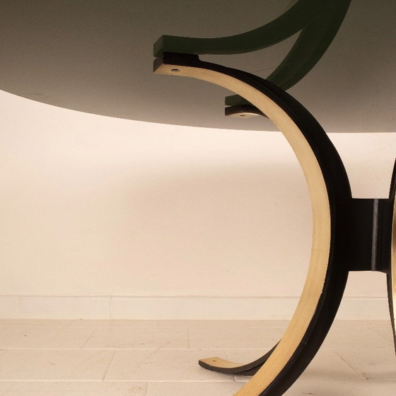 T69 XL Dining Table by Osvaldo Borsani and Eugenio Gerli for Tecno 1950 – Crystal (photo 10 of 18)