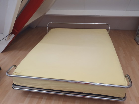Lit 2 personnes IKEA Kromvik vintage – Lits 2 places, Chrome, Metal (photo 6 of 6)