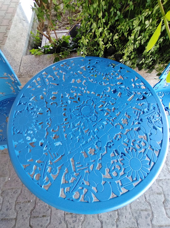 Image 1 of Ensemble table basse et chaises Seletti Industry Collection