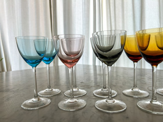 Image 1 of 12x Likörgläser italienisch 1950er Jahre