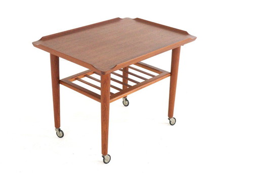 Holger Georg Jensen Cube trolley side table vintage Danish