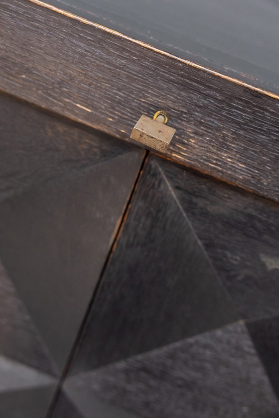 Image 1 of Brutalistisch dressoir uit de jaren 70