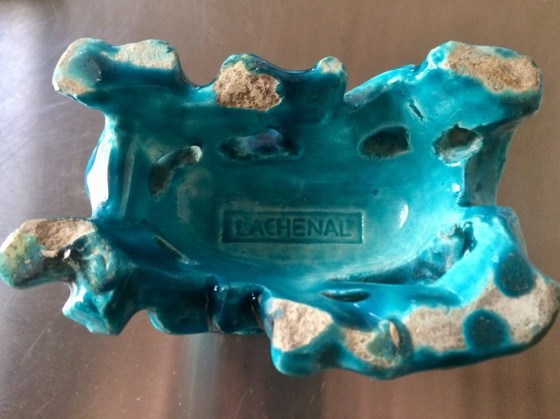 Image 1 of Vaso vintage in stile Art Nouveau di Lachenal con dettagli floreali