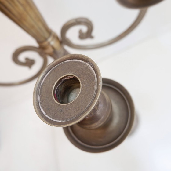 Image 1 of Großer Kandelaber mit vier Armen und fünf Flammen